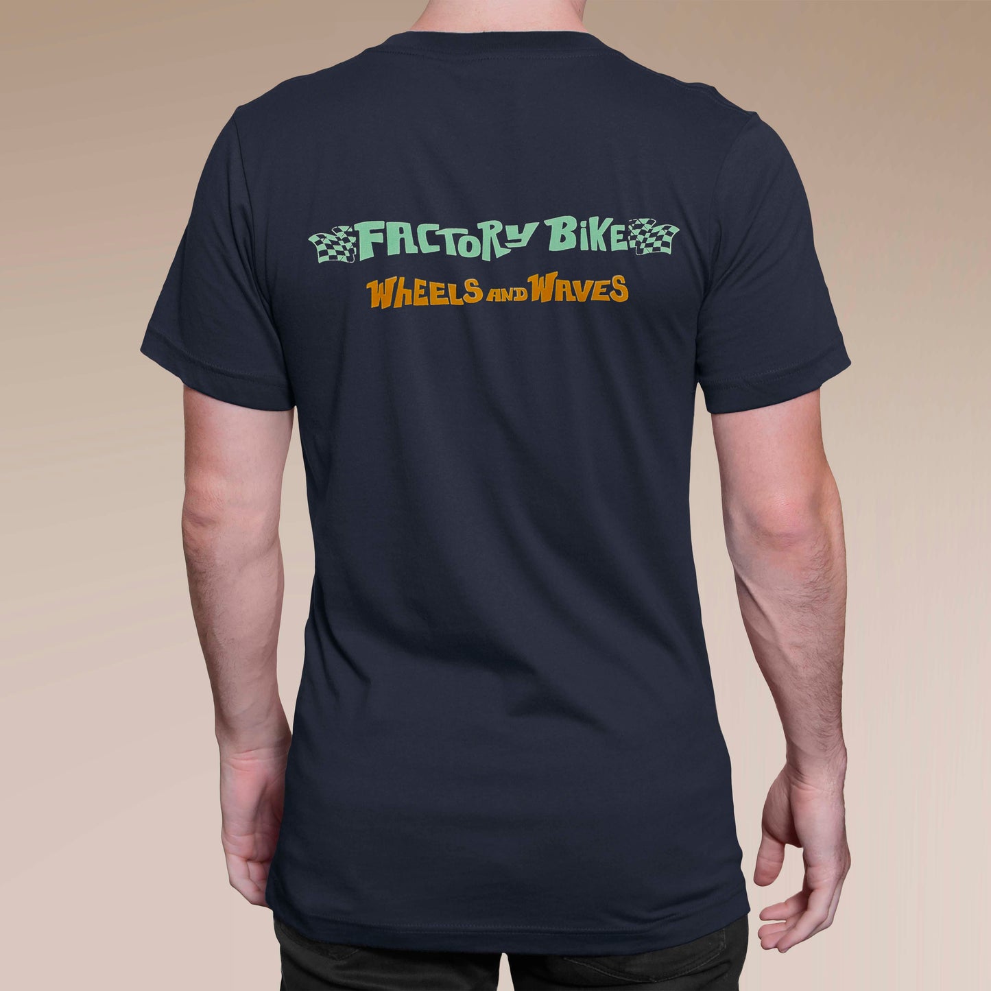 Camiseta manga corta / Azul real
