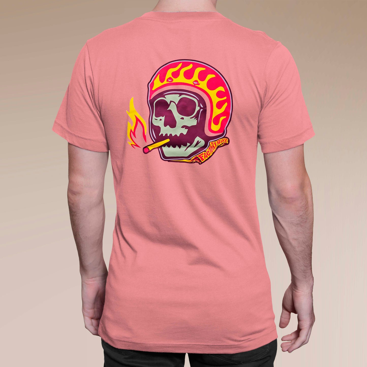Camiseta manga corta / Salmón